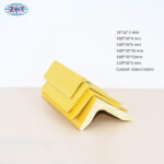 Fast Delivery PVC Corner Guards Plastic Extrusion Profile Profil OEM UPVC Decorative Wall Corner Guards