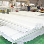 Fire Retardant Options Co Extrusion Custom UPVC Angle Extrusion PVC Profile Plastic Mullion Manufacturer