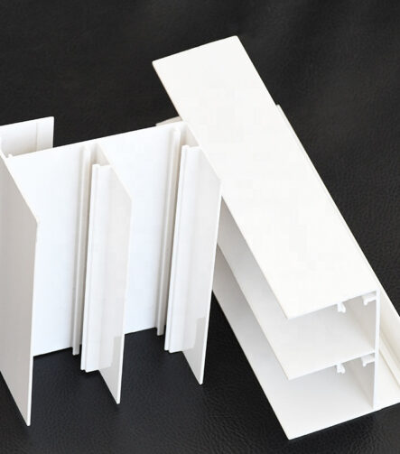 Fire Retardant Options Co Extrusion Custom UPVC Angle Extrusion PVC Profile Plastic Mullion Manufacturer