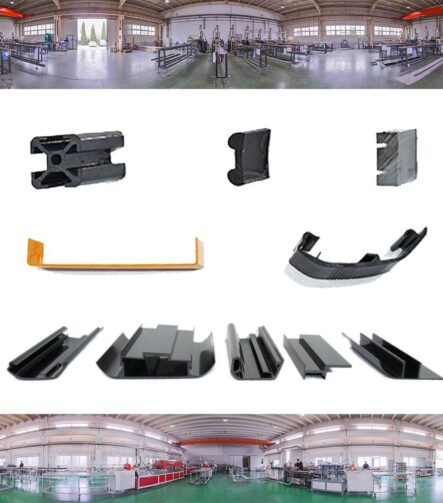 Flexible PVC Fender Trim, Extruded Automotive Wheel Arch Guard with Glossy Finish