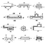 Flexible PVC Plastic Customize UPVC Profile PVC Corner L Extrusion Plastic Profile