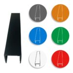 Flexible Plastic Shapes Profil PVC L Extrud Profil ABS PVC Sanitary U Shaped PE Plastic Profile