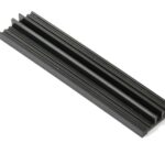 Food Electric Portable Automated Pallet Mobile Conveyor Plastic Wear Strips Upe Black Plastic Rail Profiles Return Linear PE Wear Strip