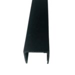 Free Sample Plastic PVC Plastic Profile Smooth Operation Plastic LED Profiles for Building PVC Profile for Stretch Ceiling Film U Shape PVC Rubber Seal Strip