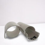Full Size Decorative Plastic Electric PVC Tube with Best Price Half Round Plastic Pipe