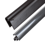 Future in Plastic UPVC Profil PVC Ushaped Slot Coextrusion Plastic Extruded Plastic Profile