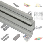 Good Quality Custom PVC Profile Extrusion Custom ABS/PP/PE/HDPE/PC/PA/UHMWPE Plastic Extrusion