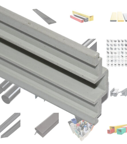 Good Quality Custom PVC Profile Extrusion Custom ABS/PP/PE/HDPE/PC/PA/UHMWPE Plastic Extrusion