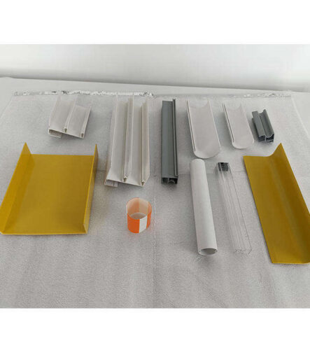 Good Quality PVC Edging Profile Customized Size Extrusion PVC Profiles for House