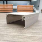 Good Quality PVC Edging Profile Customized Size Extrusion PVC Profiles for House