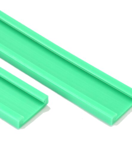 Green Color Plastic Conveyor Guides Plastic HDPE/UHMWPE Wear Strips