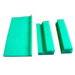 Green Color Plastic Conveyor Guides Plastic HDPE/UHMWPE Wear Strips
