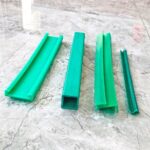 Green UHMWPE Ski Lift Wear Bar Cable Protection Low Temperature Resort Maintenance Part