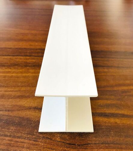 H-Shaped PVC Rails for Solar Panel Mounting & Renewable Energy Systems