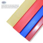 HDPE PVC Square Plastic Tubes Durable Rubber Square Tube