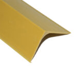 Heat-Stable Extrusions PVC C Channel PVC Profile White ABS Extruded Corner Profiler L Angle Profile
