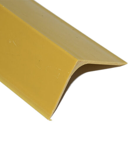 Heat-Stable Extrusions PVC C Channel PVC Profile White ABS Extruded Corner Profiler L Angle Profile