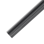 High Durability Curved Plastic Guttering Extrusions Profiles Free Samples for Stud Wall Hanging