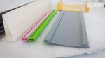 High Durability Round Plastic LED Profile High Quality Plastic PVC Triangle Profile