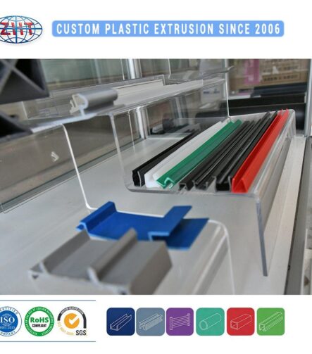 High Durability Round Plastic LED Profile High Quality Plastic PVC Triangle Profile