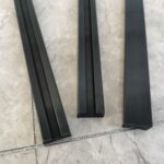 High Quality Custom Extrusion UHMWPE Plastic Profile Wear Strips UHMW Wear Strips PE Polymer Plastic Pad Machining Parts UHMWPE Profile