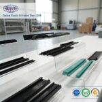 High Quality Custom Plastic UHMWPE PVC Profile Plastic Extrusion Profile for UHMWPE Elevator Liner