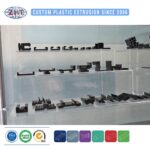 High Quality Custom Plastic UHMWPE PVC Profile Plastic Extrusion Profile for UHMWPE Elevator Liner