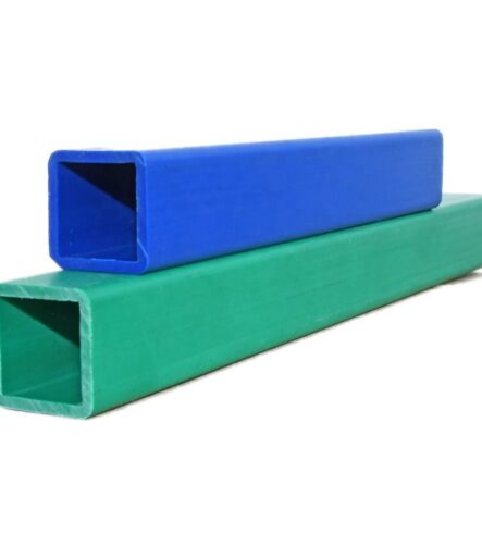 High-Quality Custom Size CPVC Rectangular Tube 5mm Thickness with Smooth Surface Moulding and Cutting Services Available