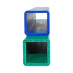 High-Quality Custom Size CPVC Rectangular Tube 5mm Thickness with Smooth Surface Moulding and Cutting Services Available