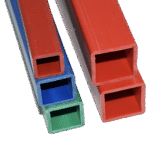 High-Quality Custom Size CPVC Rectangular Tube 5mm Thickness with Smooth Surface Moulding and Cutting Services Available