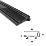 High-Quality Factory Price UHMWPE Plastic Corrosion Resistant Wear Strips/UHMWPE Wear Resistant Block Conveyor Wear Strip Plastic