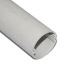 High Quality L Shape PVC Rigid Plastic Extrusion Profile Profile LED Strip Plastic Cover