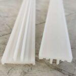 High Quality PE UHMWPE Extruder Profiles Perfiles De UHMW UHMW PE Wear Resistant Liner