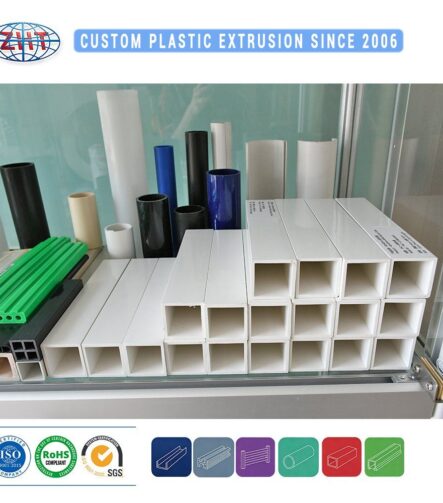 High Quality PVC Square Plastic Grid PVC Grating Tube Pipe PVC Tube Pipe Line Plastic Uhwpe Plastic Square Pipe