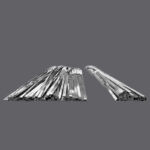 High Quality PVC Triangle Profile Extrusion T Plastic Plastic Frame for Door Glass PE Strip Frame Profile