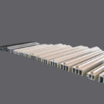 High Quality PVC Triangle Profile Extrusion T Plastic Plastic Frame for Door Glass PE Strip Frame Profile
