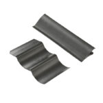 High Quality Plastic Extrusion European Standard UPVC Profiles Plastic PVC Half Round Profile