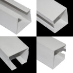 High-Quality Plastic Profiles Smooth Operation PVC Profiles for Industrial and Home Decor ABS PVC PP PE Extrusion Profile