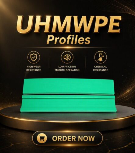 High Quality UHMW PE1000 Wear Strip Support Strip Conveyor Roller Manufacturer Guide Rail Uhmwp Part Plastic Guides for Conveyer
