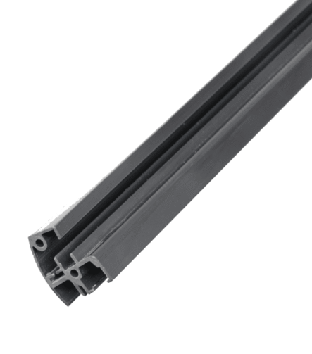 High Quality UPVC/PVC Building Materials Plastic Frame Customized T Shaped PVC Plastic Profile