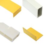 High-Quality White Plastic Extrusion Profiles TPR Extrusions for Rubber Corner Guardwall