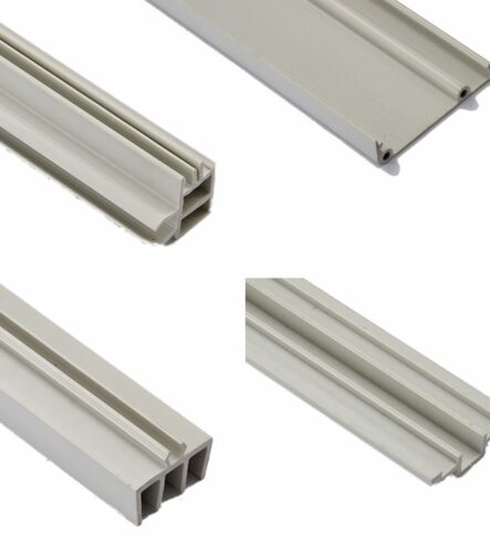 High-Quality White Plastic Extrusion Profiles TPR Extrusions for Rubber Corner Guardwall