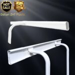 High Security Vinyl White Post and Rail Fencing Corral China PVC Horse Paddock Fence Horse Racing Fence Couverture PVC Main Courante PVC Crash Rail