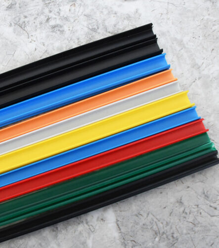 High Standard Custom Variety Series Aluminum Profile Multicolor T Slot Cover Strips