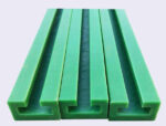 High Wear Resistance Engineering Plastic Sheet Custom Extrusion UHMWPE Plastic Profile Wear Strip Conveyor Guide