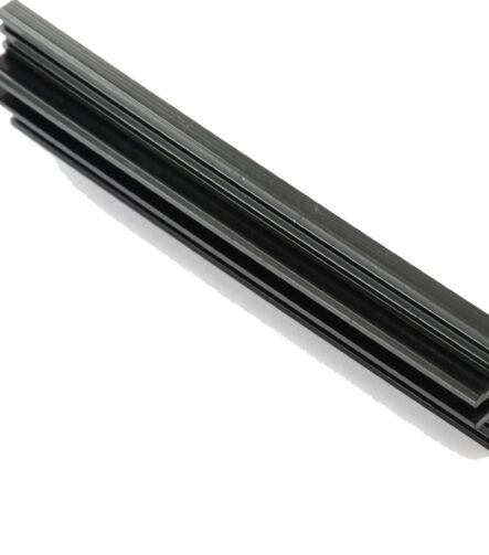 High Wear Resistance Engineering Plastic Sheet Custom Extrusion UHMWPE Plastic Profile Wear Strip Conveyor Guide
