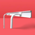 Horse Running Rails Horse Track Running Railing White Color PVC Plastic Equestrian Arenas Racing Fencing