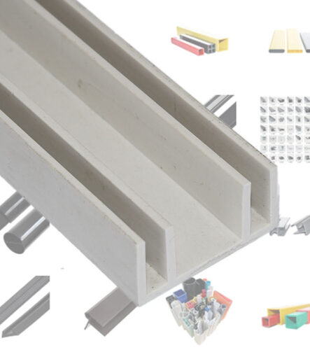 Hot Sale Cheap Price Plastic Building Materials Profiles for Windows Plastic Extrusion Profile