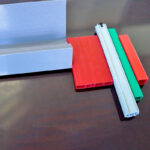 Hot Sale Rectangular PVC Pipe Profile PVC/ABS/HDPE Plastic Square Tubing