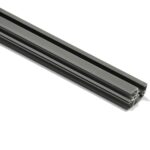 Industrial Design 10mm PVC Sliding Door Rail Profile UV Resistant Plastic Profiles PVC U Shapes for Corrosion